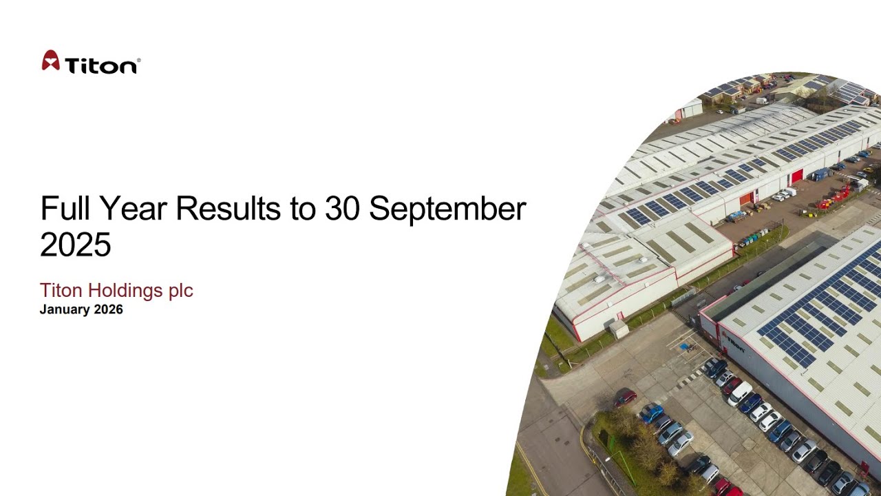TITON HOLDINGS PLC - Final Results
