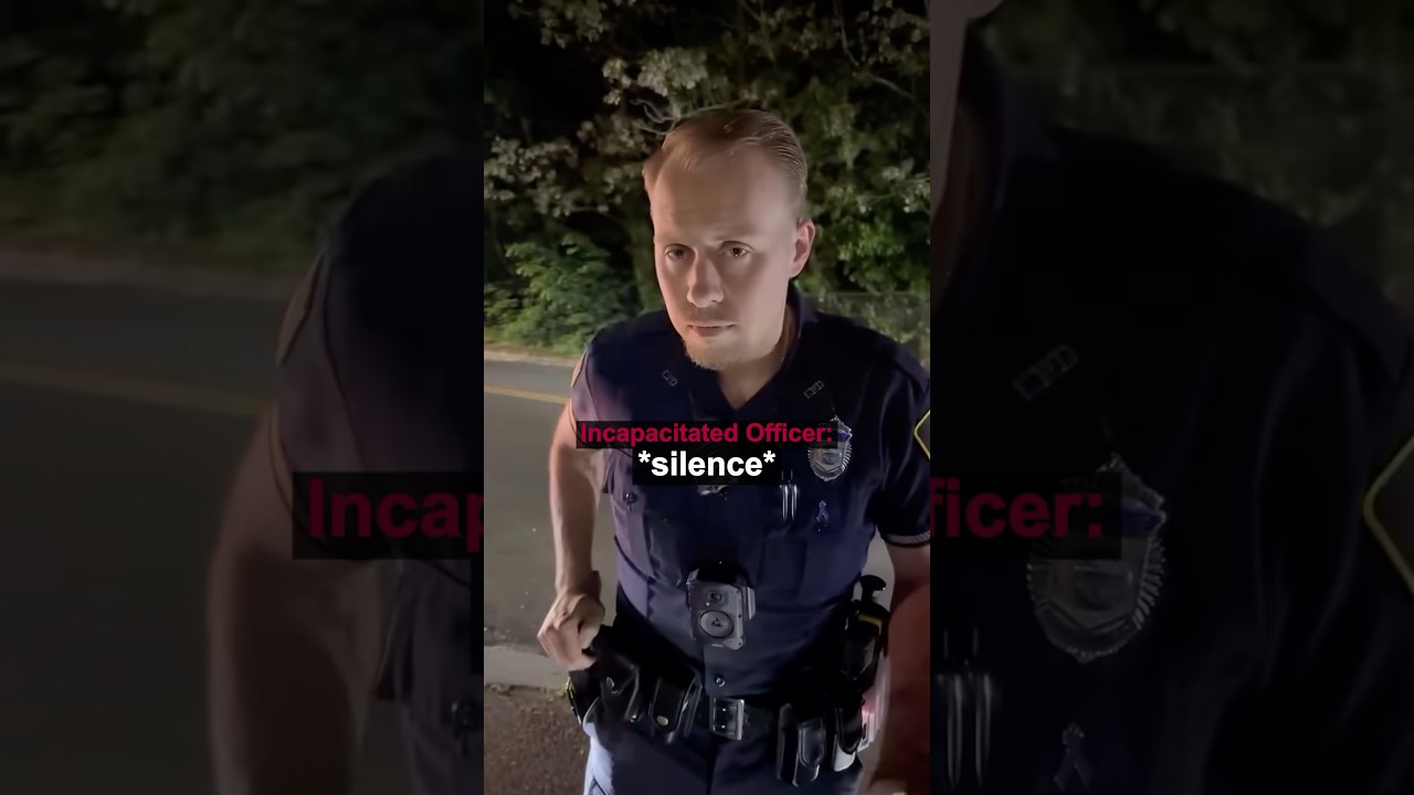 Civilian Confronts a Incapacitated Officer