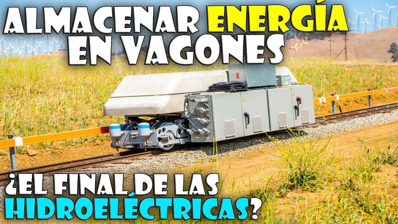 ALMACENAR ELECTRICIDAD en PESO y RAÍLES ¿LA SOLUCIÓN? 🔋⚡ | ALMACENAMIENTO GRAVITACIONAL de ENERGÍA 2