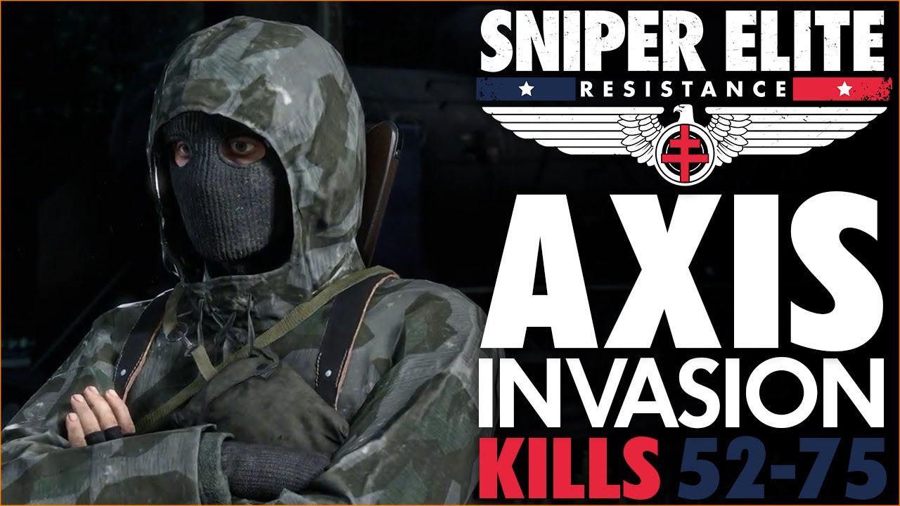 Sniper Elite: Resistance - Axis Invasion - 100 Kills Challenge - Part 3 [No Commentary]