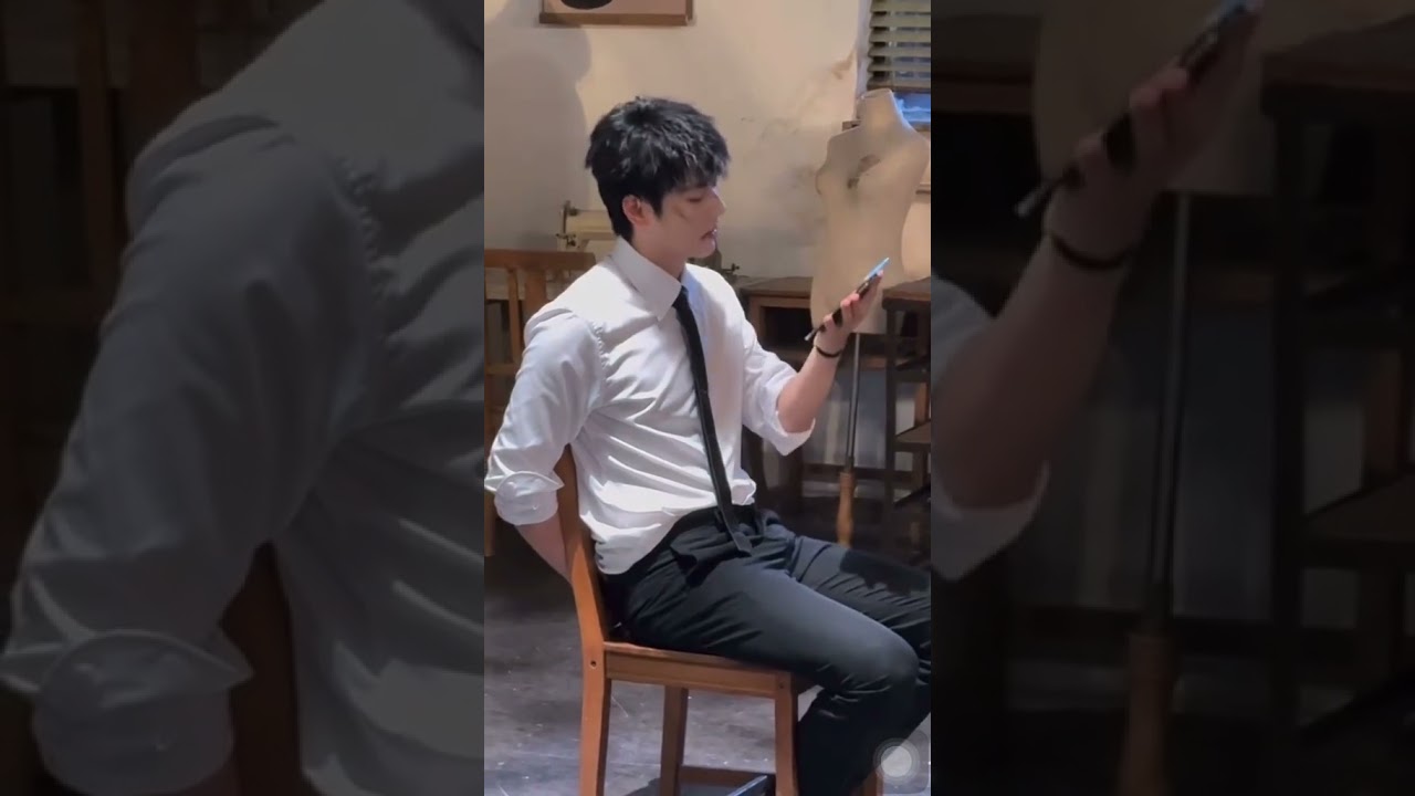 di balik layar ai Hong chen #dracin #drama #cdrama #chinesedrama