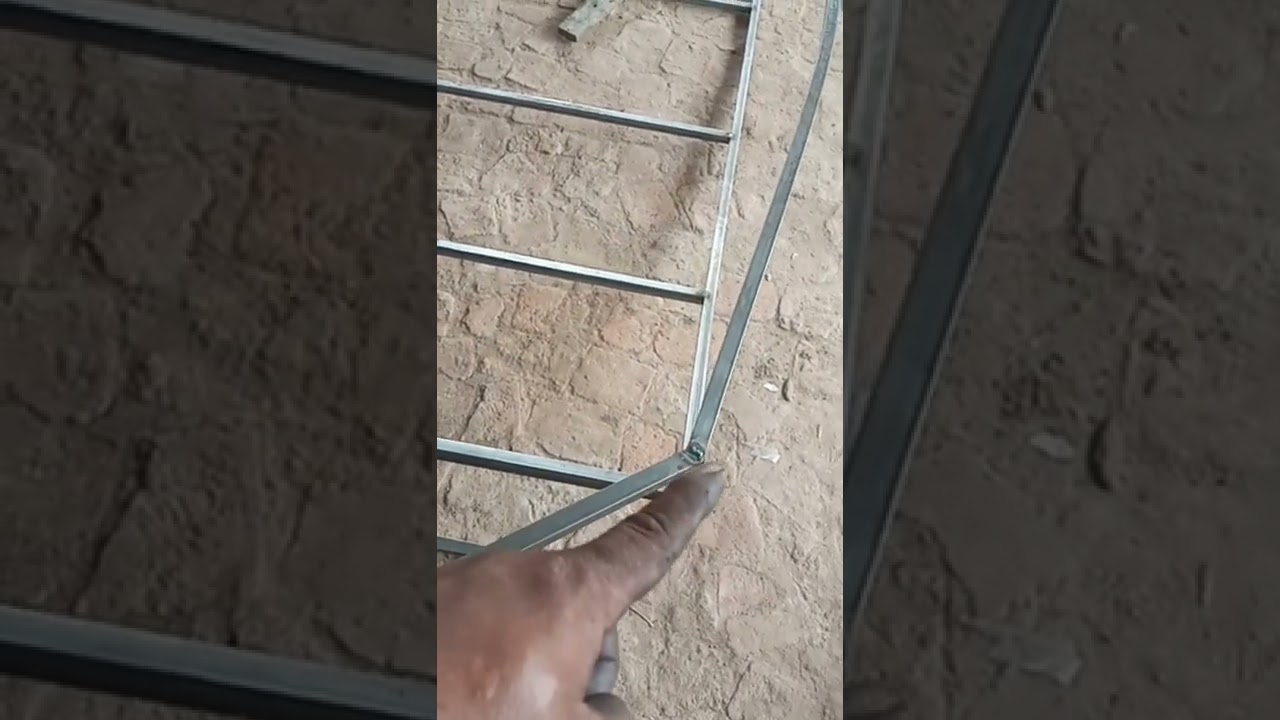 canoa casera de plancha galvanizada parte 1