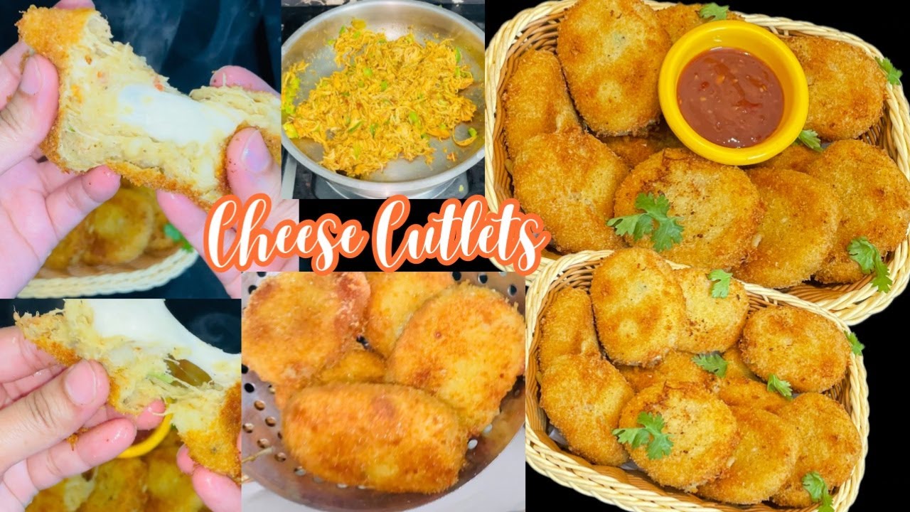 Potato Chicken Cheese Cutlets|Potato Chicken Kabab Recipe| Crispy Potato Snack by Hifza and Mehmet