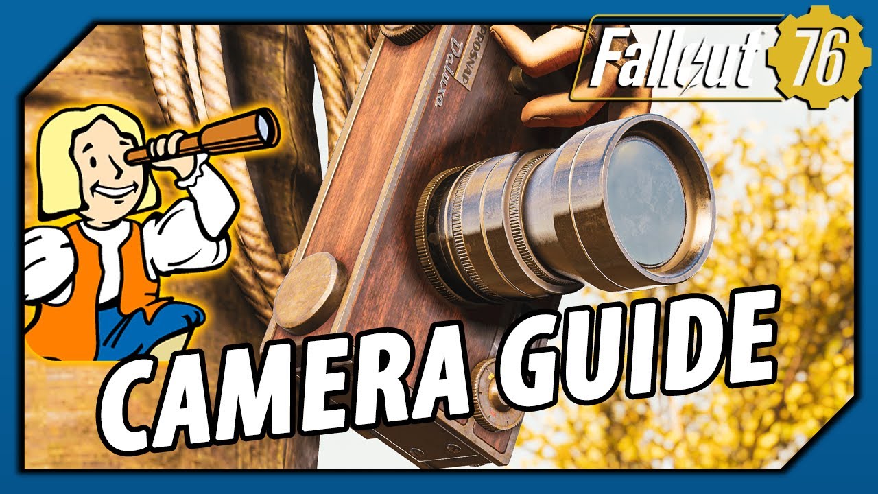 Fallout 76 - Camera Quest Guide | The FAST Way To Get The Camera & Lens Mods (With Timestamps)