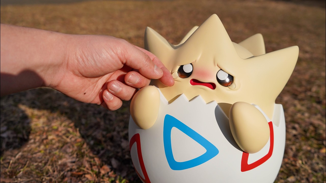 【粘土】泣くなトゲピー Making Togepi「Life-size」【ポケモン】/ Pokémon Clay Art