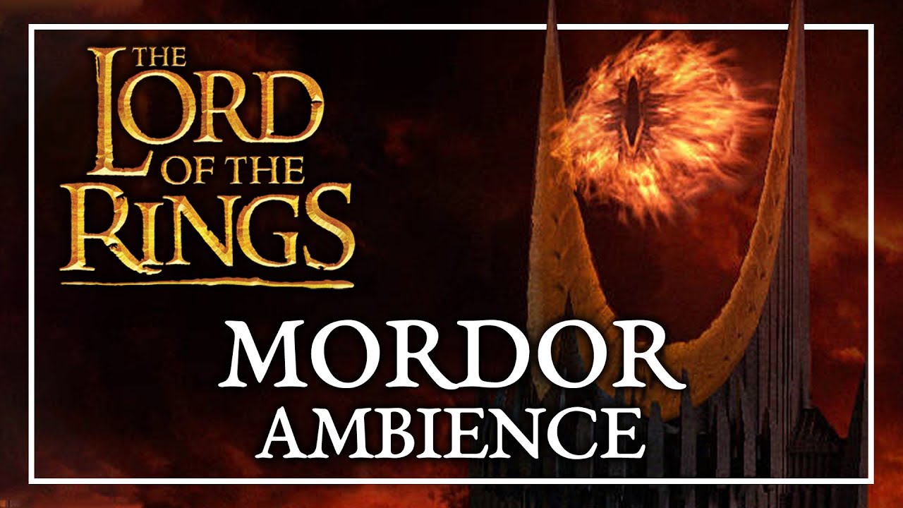 MORDOR AMBIENCE | Lord of the Rings RPG Roleplaying Mordor Mount Doom LOTR ASMR Sounds