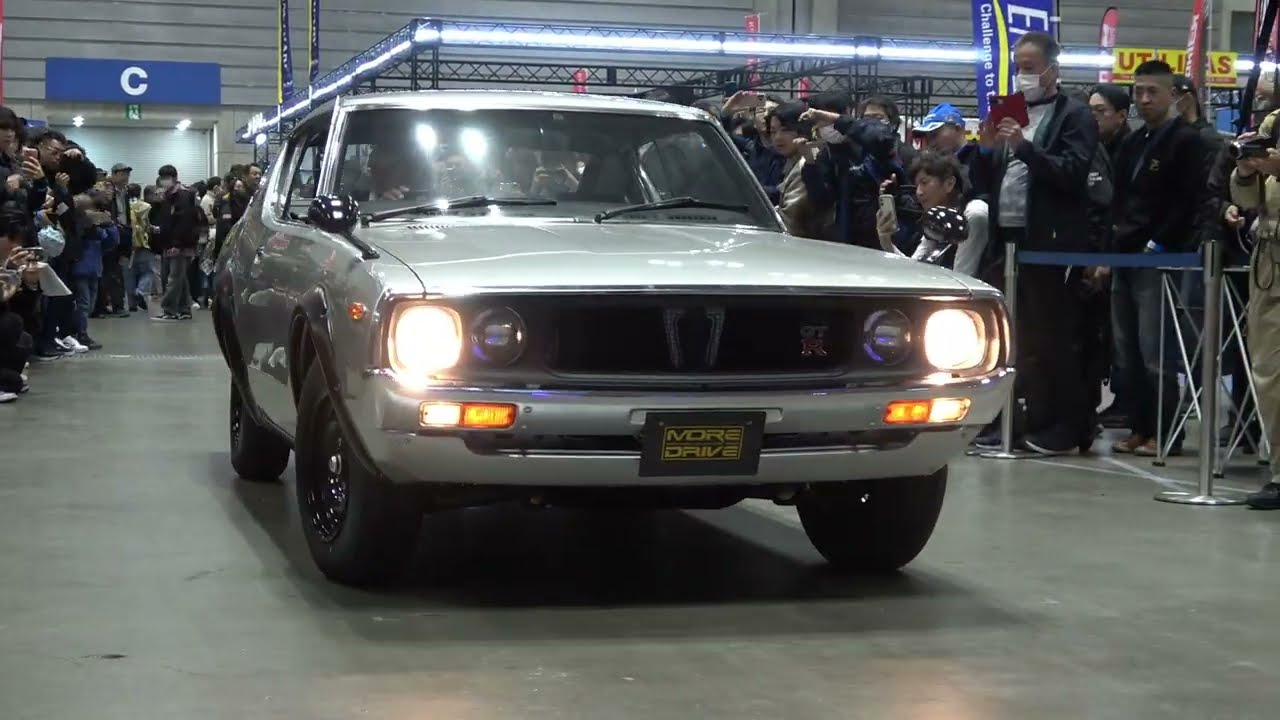 ケンメリGT-Ｒ！日産 スカイライン 2000GT-R MOREDRIVE /プロショップナカガワ ショップデモカー走行入場 ノスタルジック2デイズ2026 Nostalgic 2days