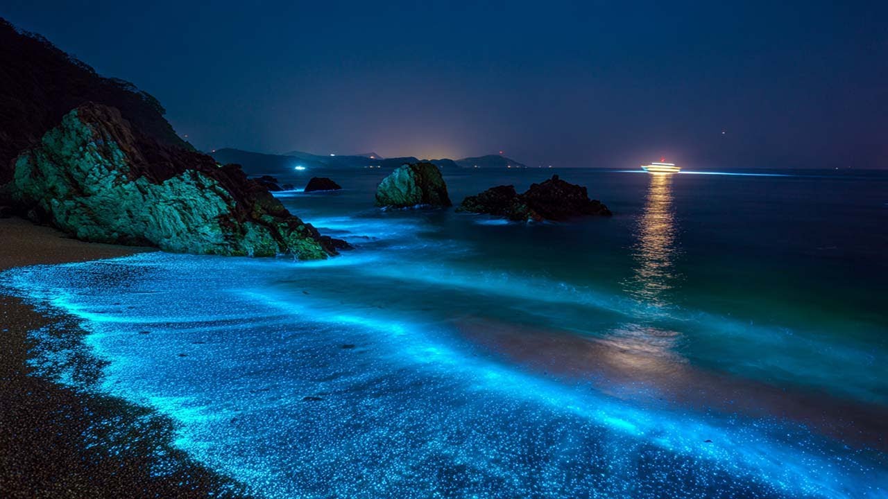 Endless Ocean Horizon in 4K | Gentle Waves & Sea Breeze for Deep Sleep & Calm Night
