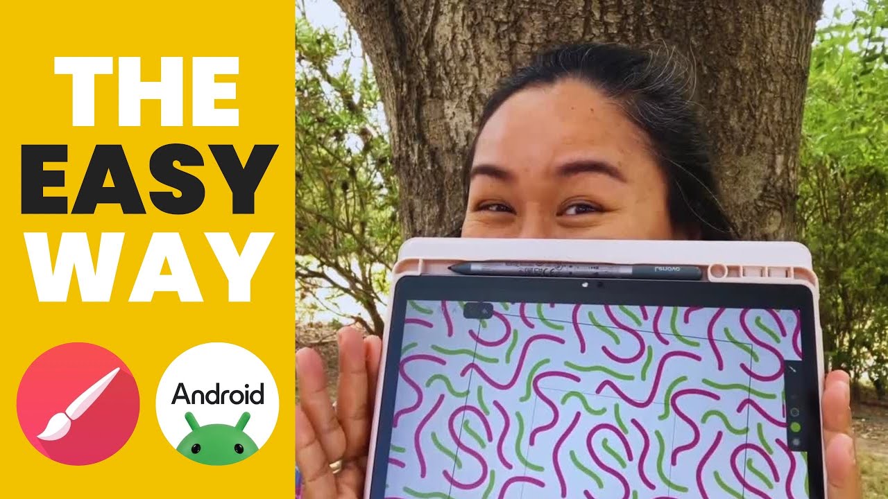 Seamless patterns the EASY way using Infinite Painter (Android & Apple)