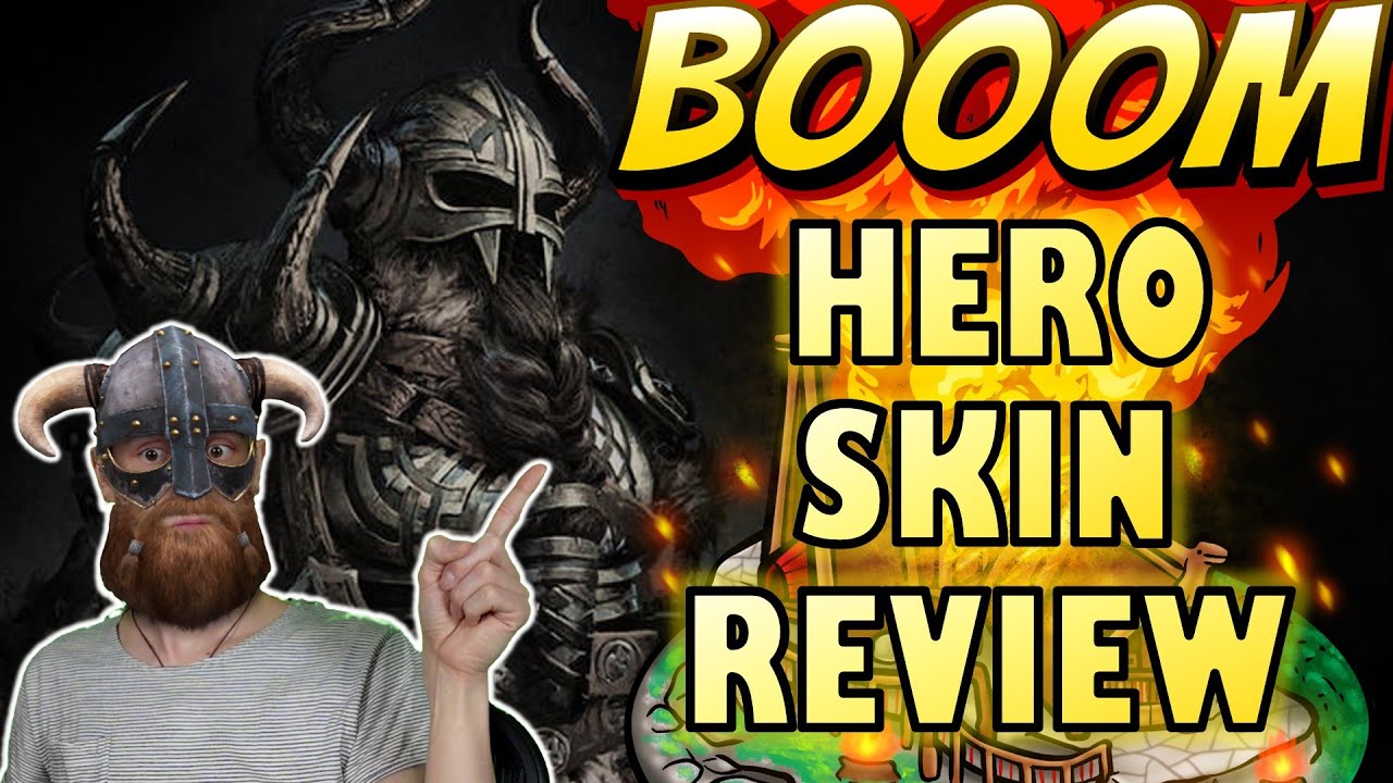 Vikings War of Clans - Which Hero Skin makes Towns go Boooooom? 🔥