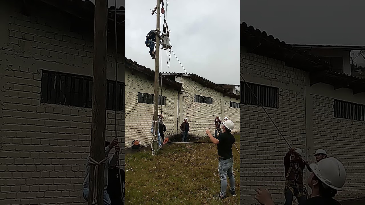 Izaje de un transformador monofásico de 10KVA
