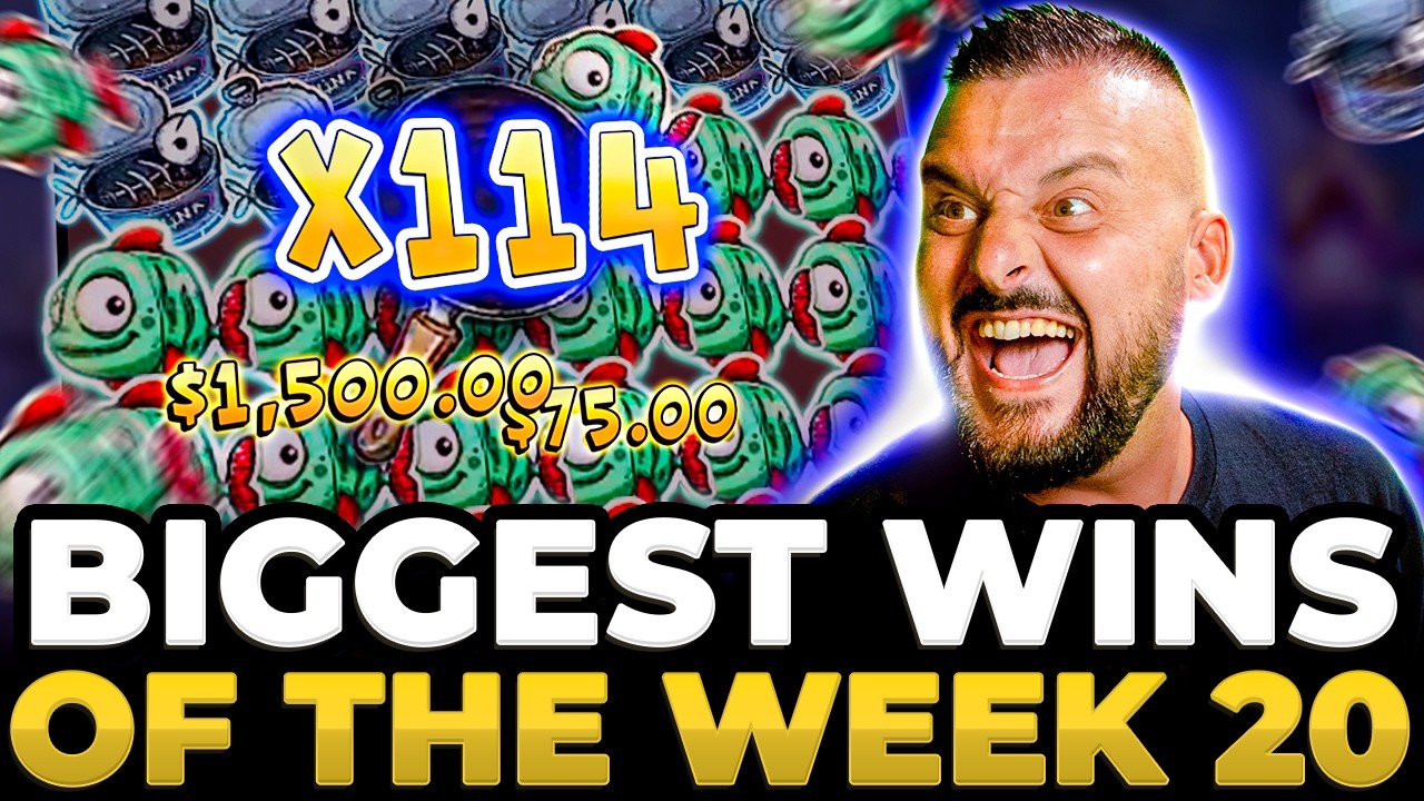THE GREATEST MAX WINS WE&rsquo;VE EVER SEEN 🔥 Biggest Wins of The Week 20