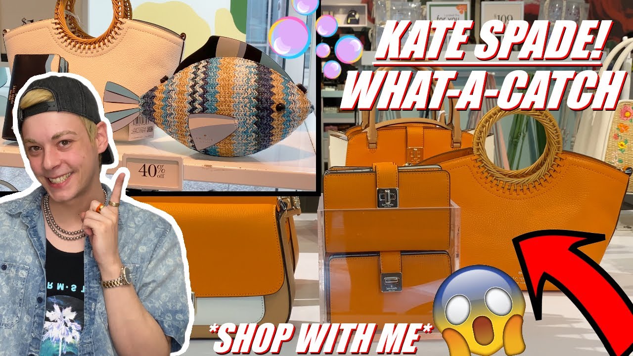 Kate Spade What A Catch Collection! Feeling Fishy? *Kate Spade Outlet Shop With Me*
