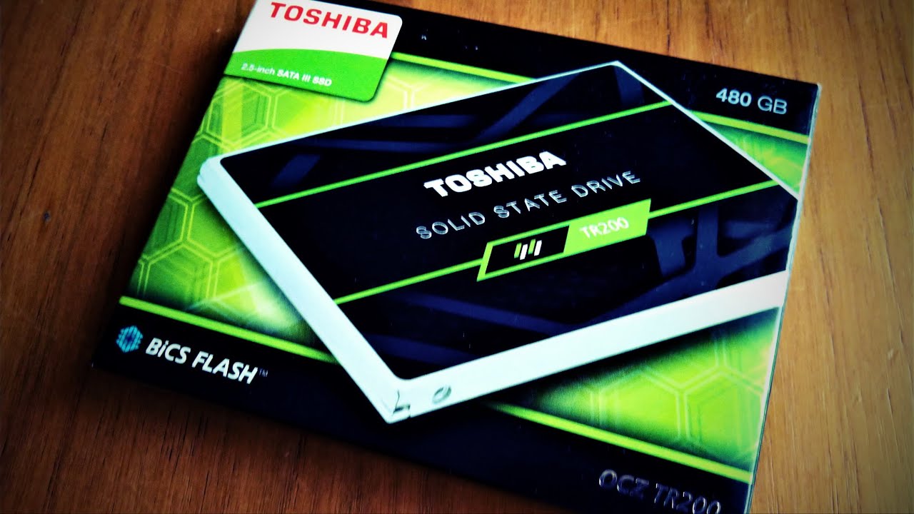 SSD-накопитель Toshiba OCZ TR200 [THN-TR20Z4800U8] 480 ГБ. Обзор, установка и тестирование!)