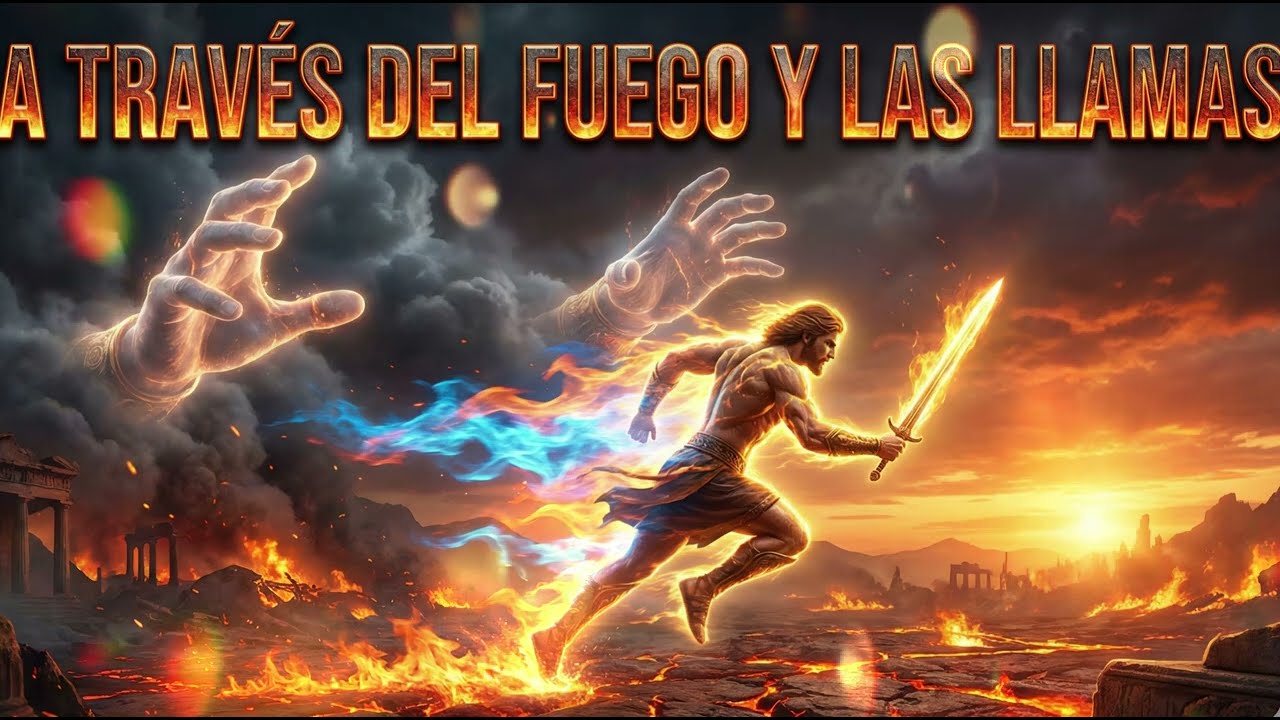 Motivación divina 🔥 A TRAVÉS DEL FUEGO Y LAS LLAMAS 🎸 | Extreme Power Metal (200 BPM)