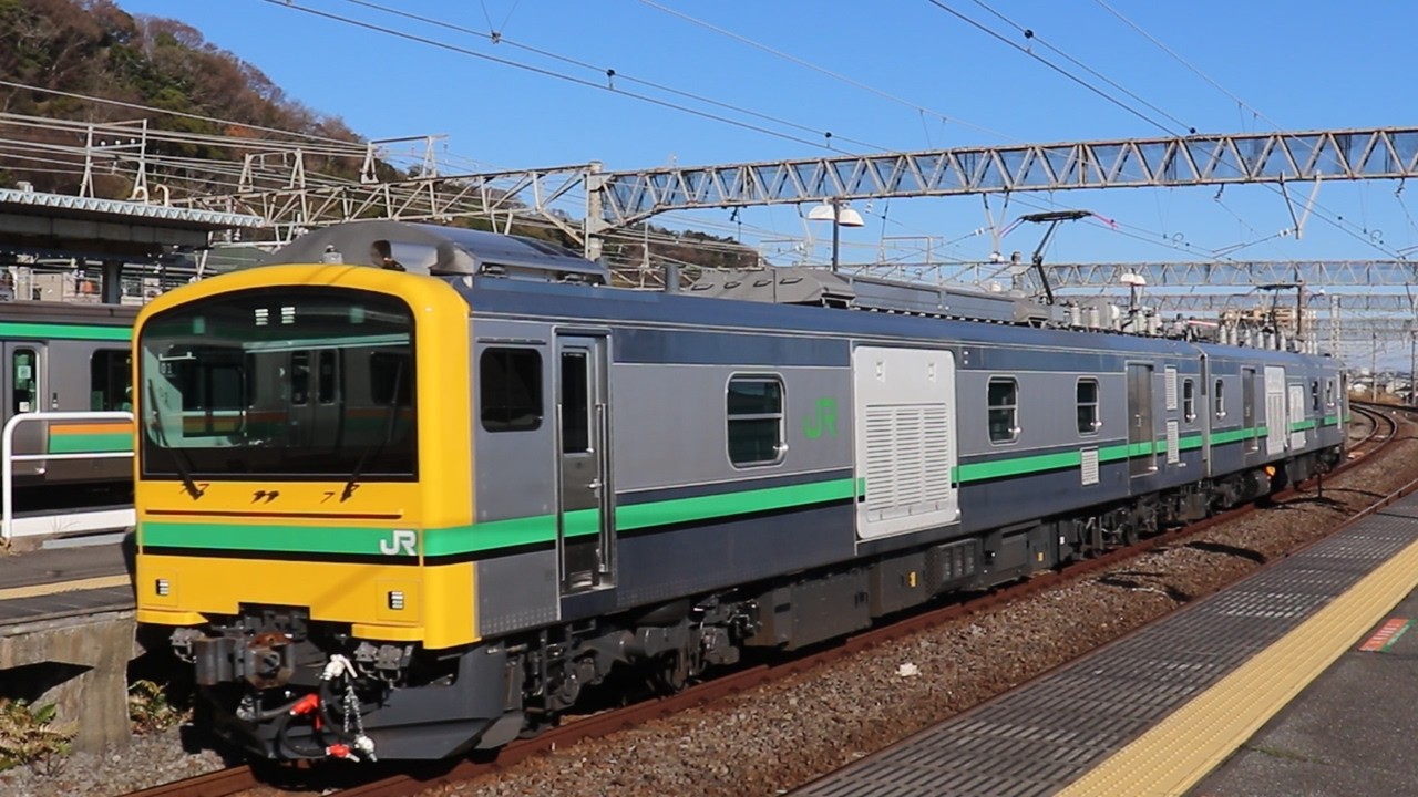 E493系　東海道線試運転