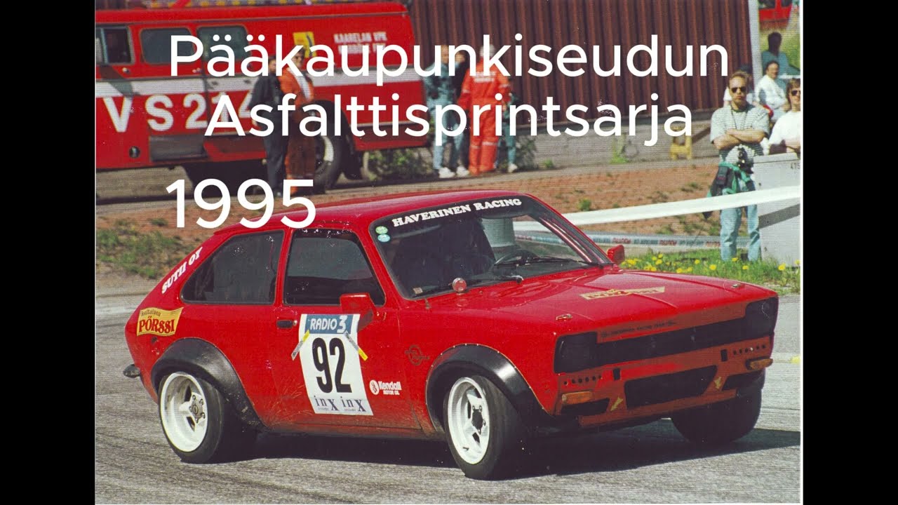 Pääkaupunkiseudun asfalttisprintsarja 1995 Opel Kadett C City