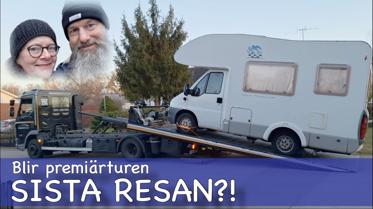 Premiärturen blev inte som vi tänkt oss. Det blev bärgning istället!