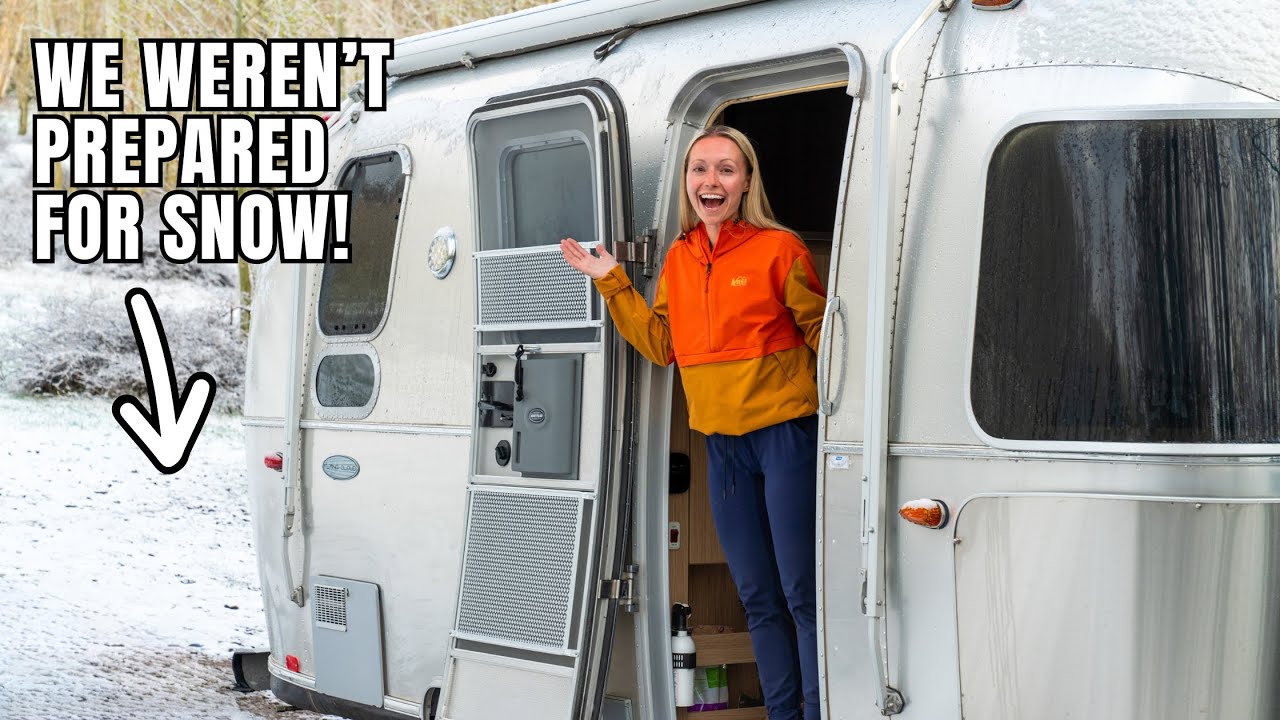 Living in an Airstream in the Middle of the Woods