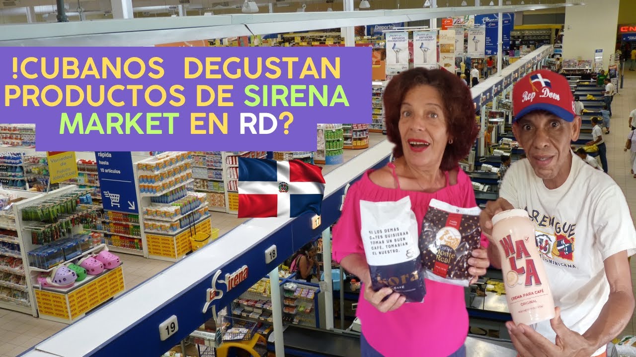 CUBANOS  REACCIONAN a SUPERMERCADO  DOMINICANO  por  PRIMERA VEZ! Ft.@CoreanoVlogs
