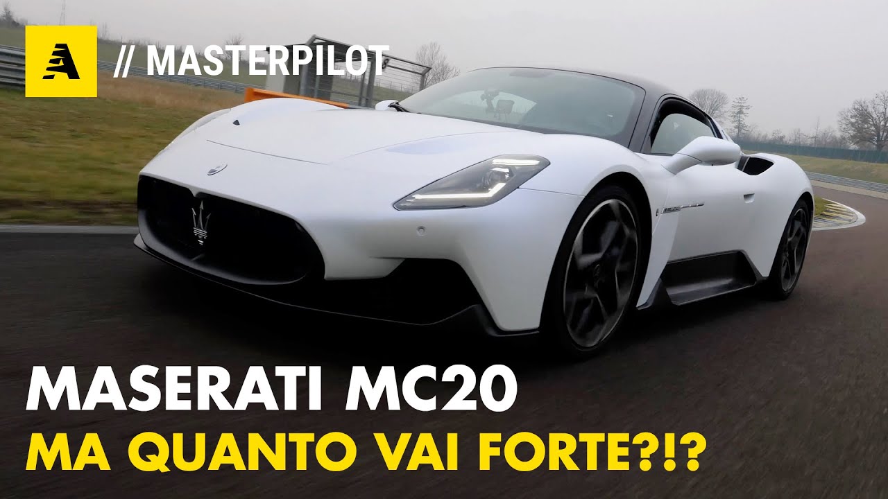 Maserati MC20 | La rivoluzione inizia dai suoi 630 CV. Ed è un AEREO!