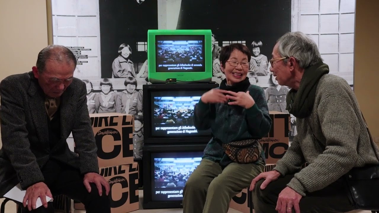 Intervista sopravvissuti di Hiroshima -  SENZATOMICA BRESCIA24