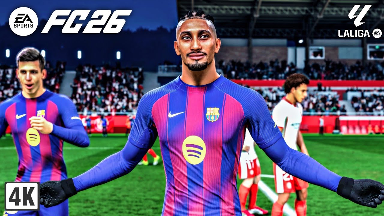 Girona Vs Barcelona. La Liga. PS5™ EA SPORTS FC26 [4K60]