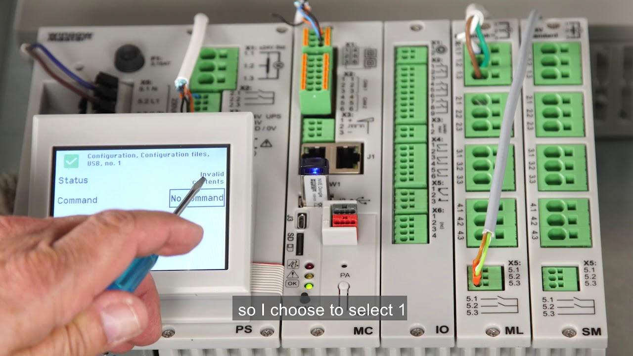 FlexiSmoke™ panel: How to retrieve a configuration back-up file