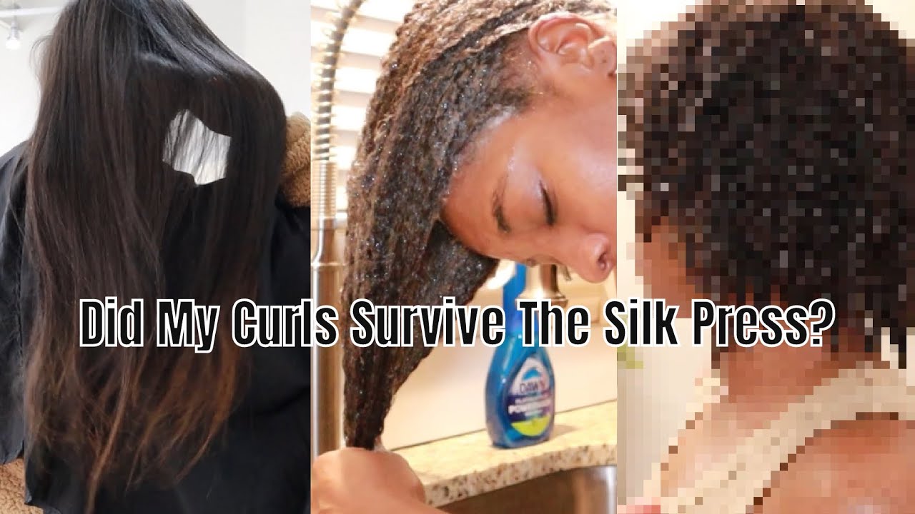 CURLS BACK in ONE WASH! Reverting Silk Press, First Real Wash N Go After 4.5 Years With Locs| VLOG