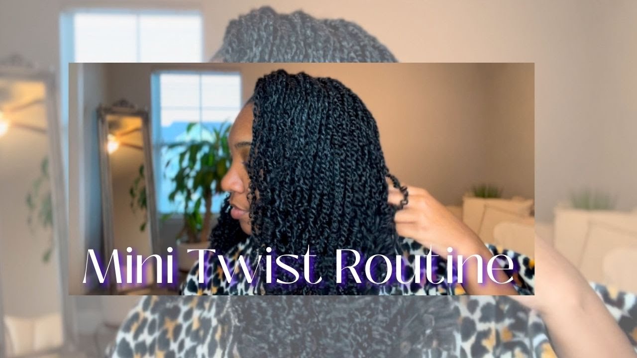 MINI TWIST ROUTINE | MINI TWIST ON NATURAL HAIR !!!