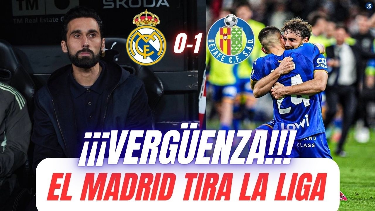 🤡 EL REAL MADRID HUMILLADO EN CASA POR EL GETAFE. ¡RIDÍCULO HISTÓRICO!