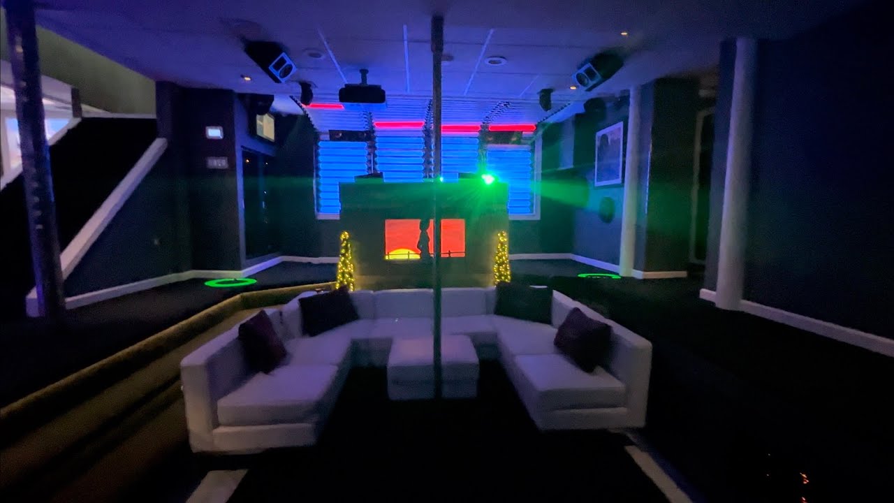 My VIP Basement Nightclub Lounge!