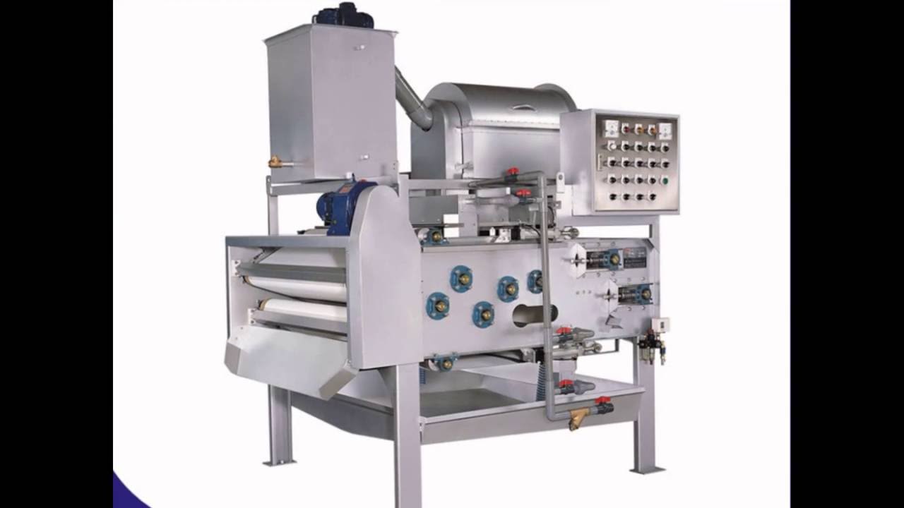 Fuchan machine -  sludge dewatering equipment!