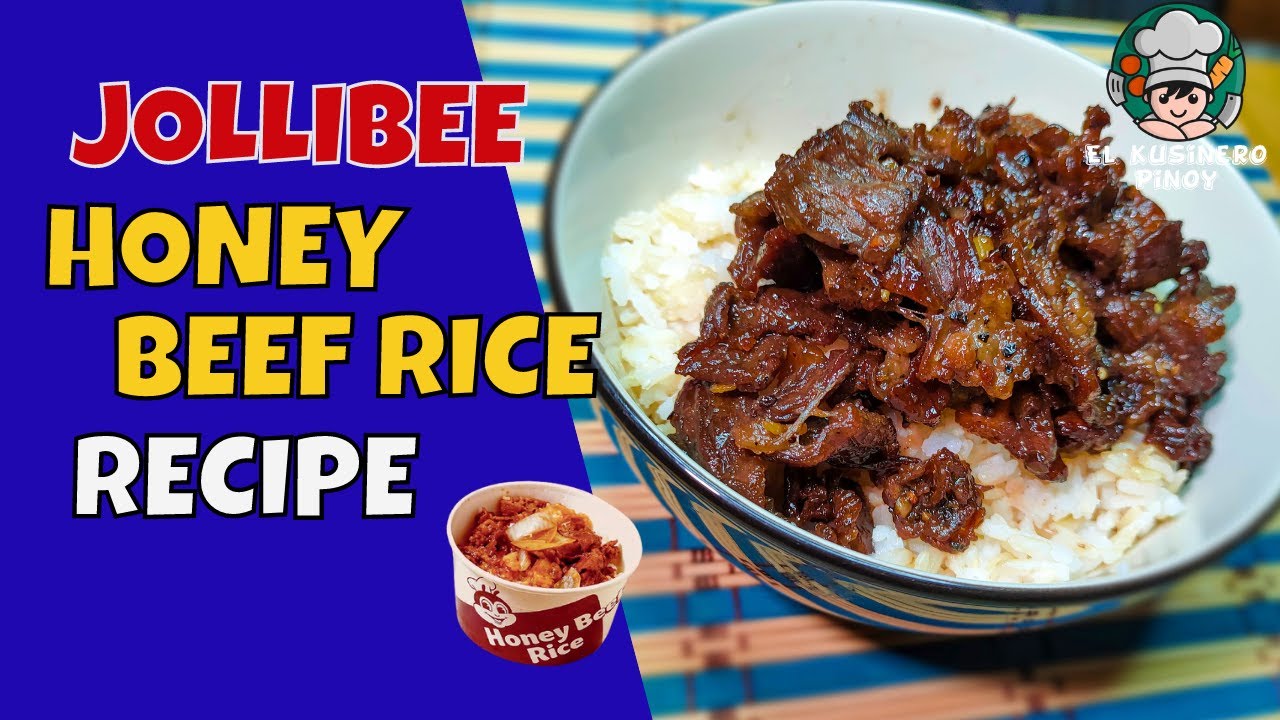 JOLLIBEE HONEY BEEF RICE RECIPE