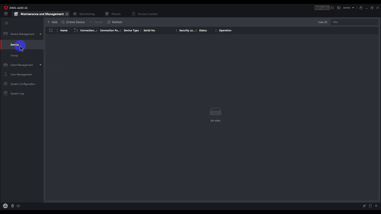 How to Configure Access Control System in iVMS4200 AC