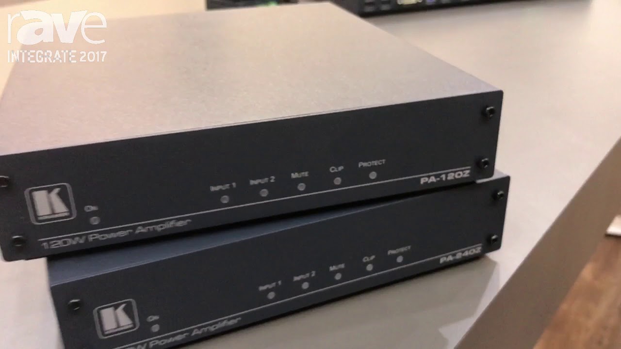 Integrate 2017: Kramer Showcases PA-240Z Amplifier