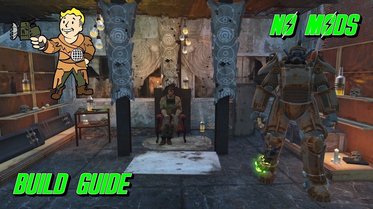 High Confessor's chair - 15 min build (no mods) FALLOUT 4