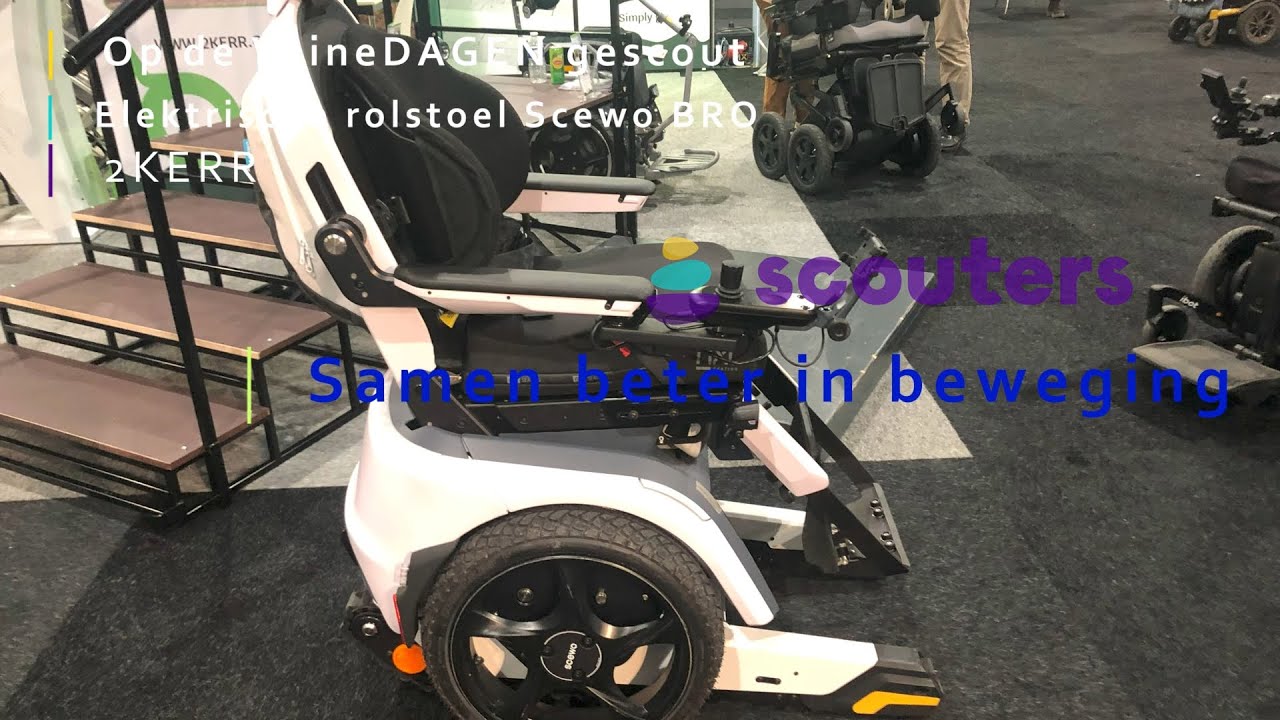 Op de VeineDAGEN gescout, elektrische rolstoel Scewo BRO van 2KERR