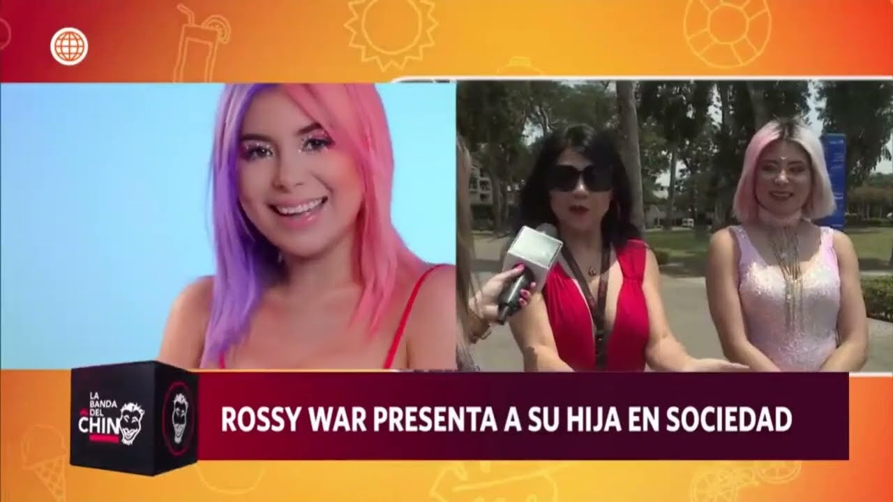 NP | Rossy War presenta a su hija Kat Mauri en sociedad - America Televisión, #LaBandaDelChino