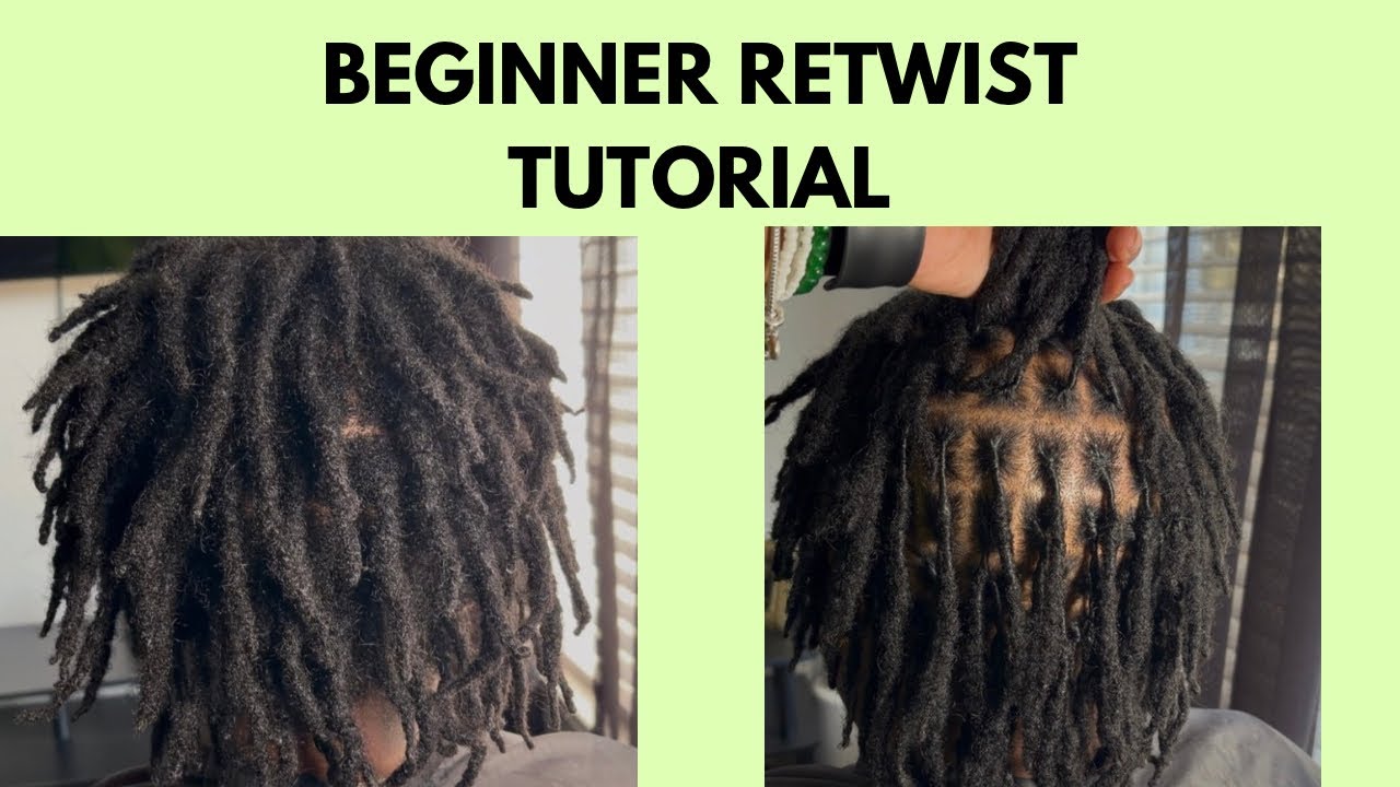 How to Retwist Locs | Beginner Friendly