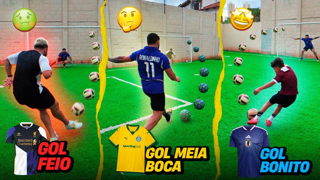 QUEM FEZ O MELHOR QUINTETO DE CAMISAS DE TIME? SÓ COM GOLAÇO GANHA A PRIME 🤯