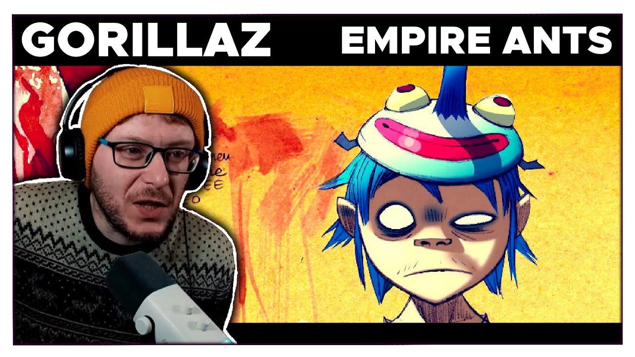 Это прекрасно и расслабляюще. Gorillaz - Empire Ants | РЕАКЦИЯ