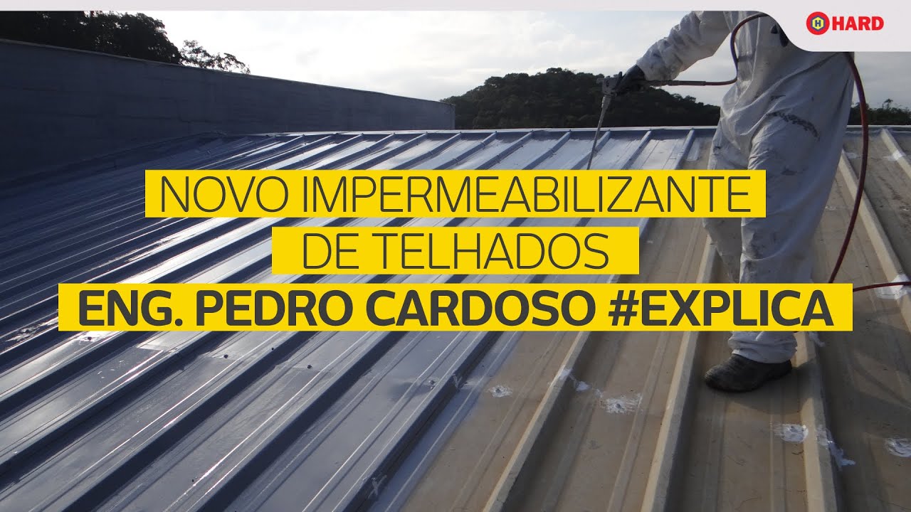 RR 500 ECO: novo impermeabilizante para telhados, Eng. Pedro Cardoso #explica