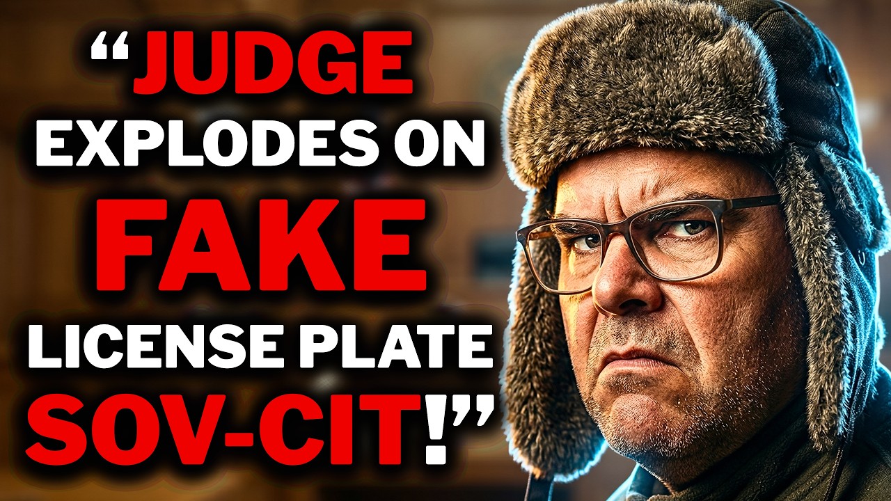 Sovereign Citizen Tries &ldquo;No License Plate&rdquo; Defense&hellip; Judge SHUTS IT DOWN