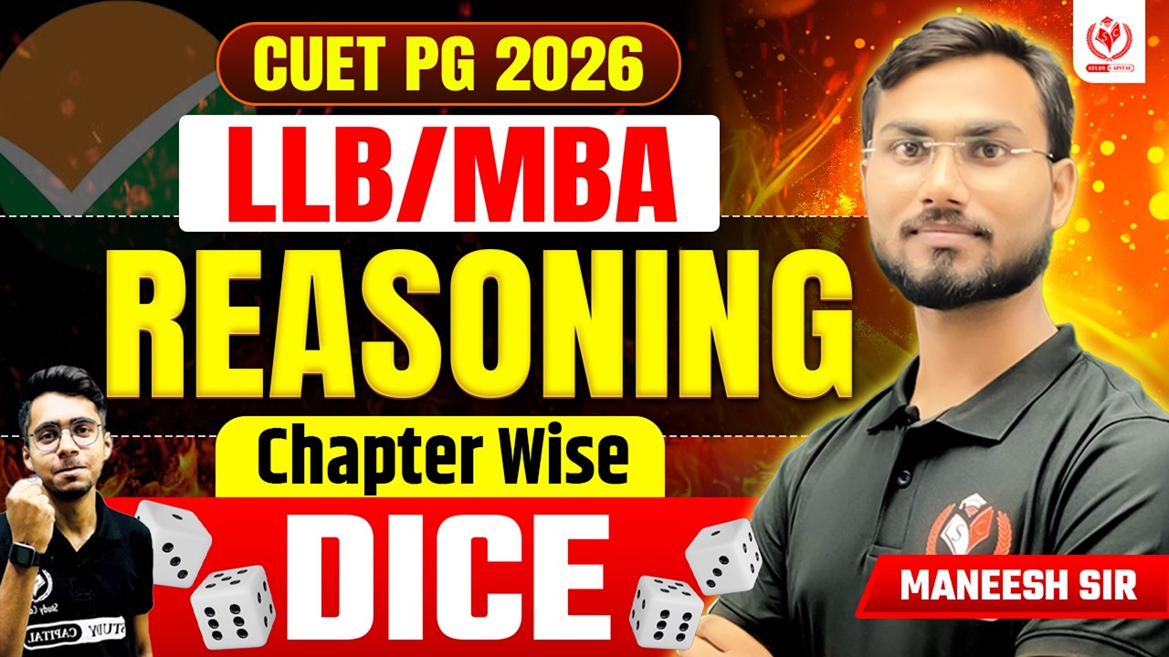 CUET PG 2026 🎯 LLB & MBA COQP-11 | COQP-11 | COQP-12 Reasoning 💯 1000 MCQs 📚|| By Maneesh Sir ||