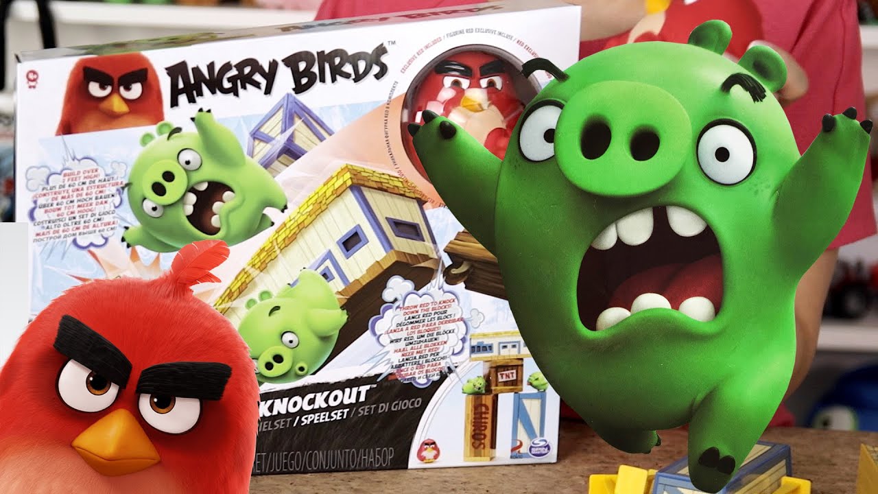 Angry Birds, zabawki z filmu, Spin Master