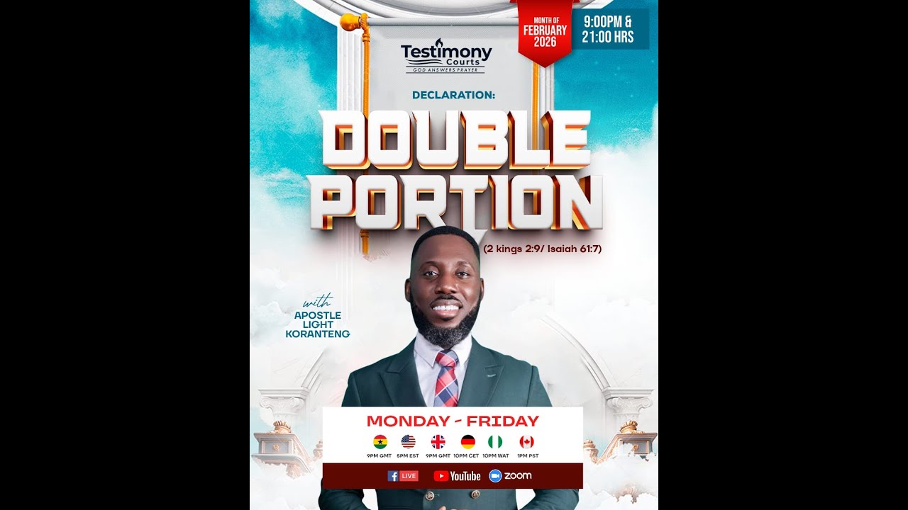 TESTIMONY COURTS  -DOUBLE PORTION Ep23