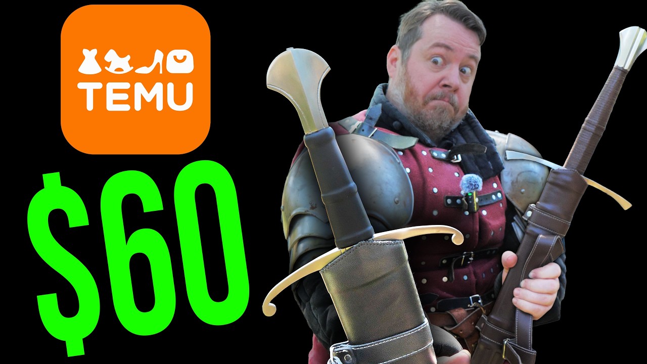 These TEMU swords BROKE me! - this is crazy!