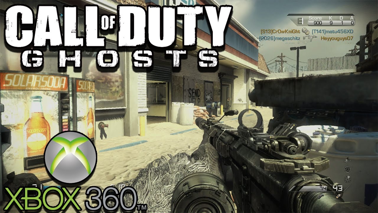 CoD: Ghosts on the Xbox 360 - TDM on Octane