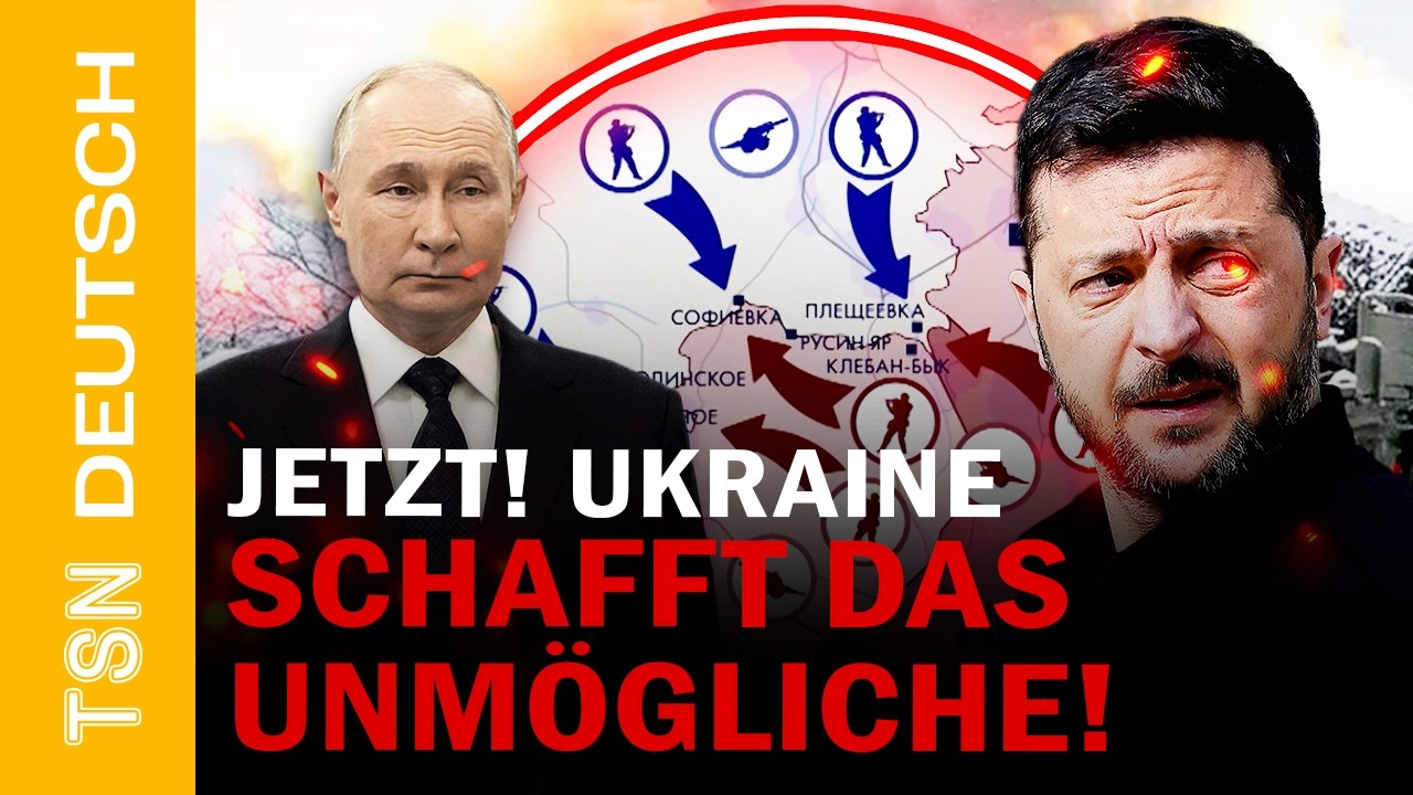 JETZT! UKRAINES GROSSER FRONTDURCHBRUCH — ÜBERRASCHUNGS-GEGENANGRIFF ZWANG PUTIN ZUM RÜCKZUG!